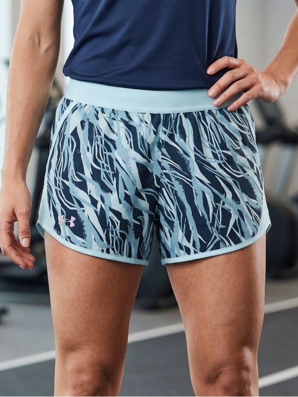 *Final Price* Under Armour | Fly By 2.0 Running Shorts in Aqua/Teal Size Small
